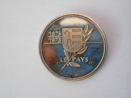 1973  Medaille silber Porrentruy  15 gr.