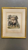 Original Lithografie um 1835 – G. Engelmann – Schweiz Bräuch