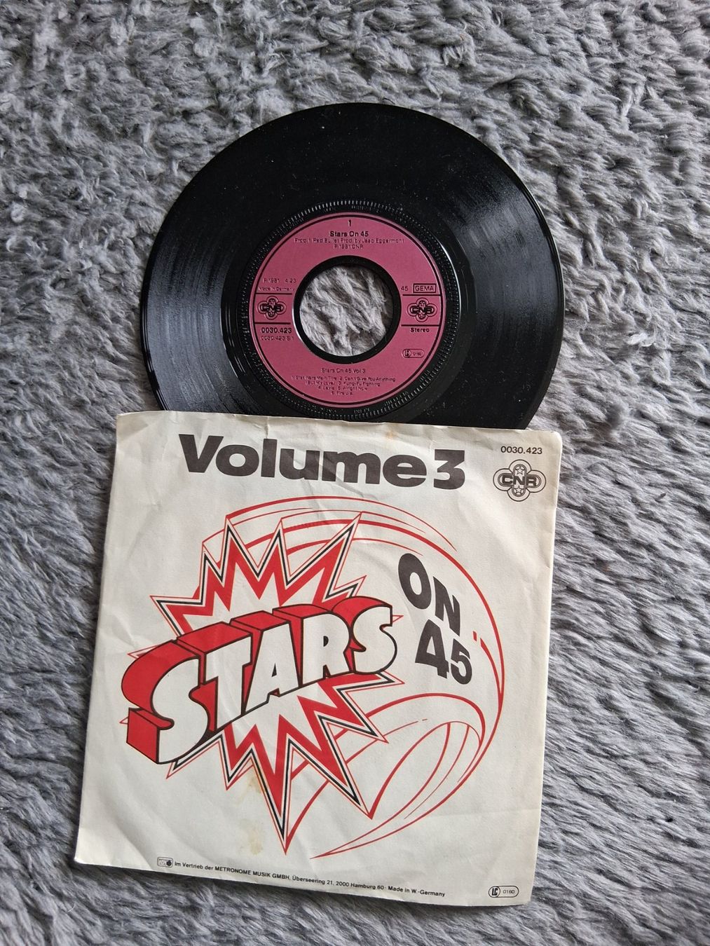 Dischi in vinile: STARS ON 45        VOLUME 3    7NER SINGLE – Usato da Wetzikon ZH venduto da Ramones01