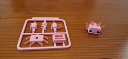 Porte-clés axolotl en impression 3D  (minecraft)