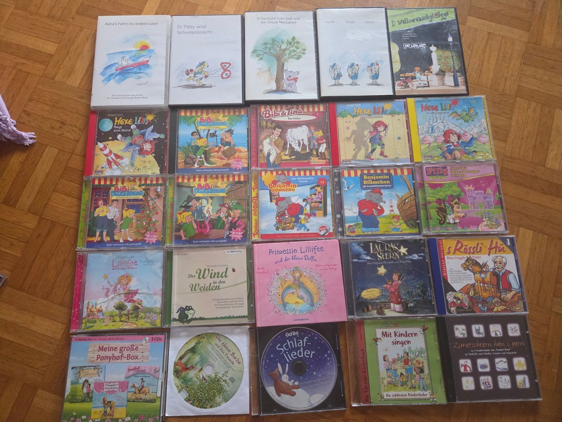 Audiolibri: Prinzessin Lillifee, Patty, Benjamin Blümchen u.a. – Usato da Basel venduto da grandfamily