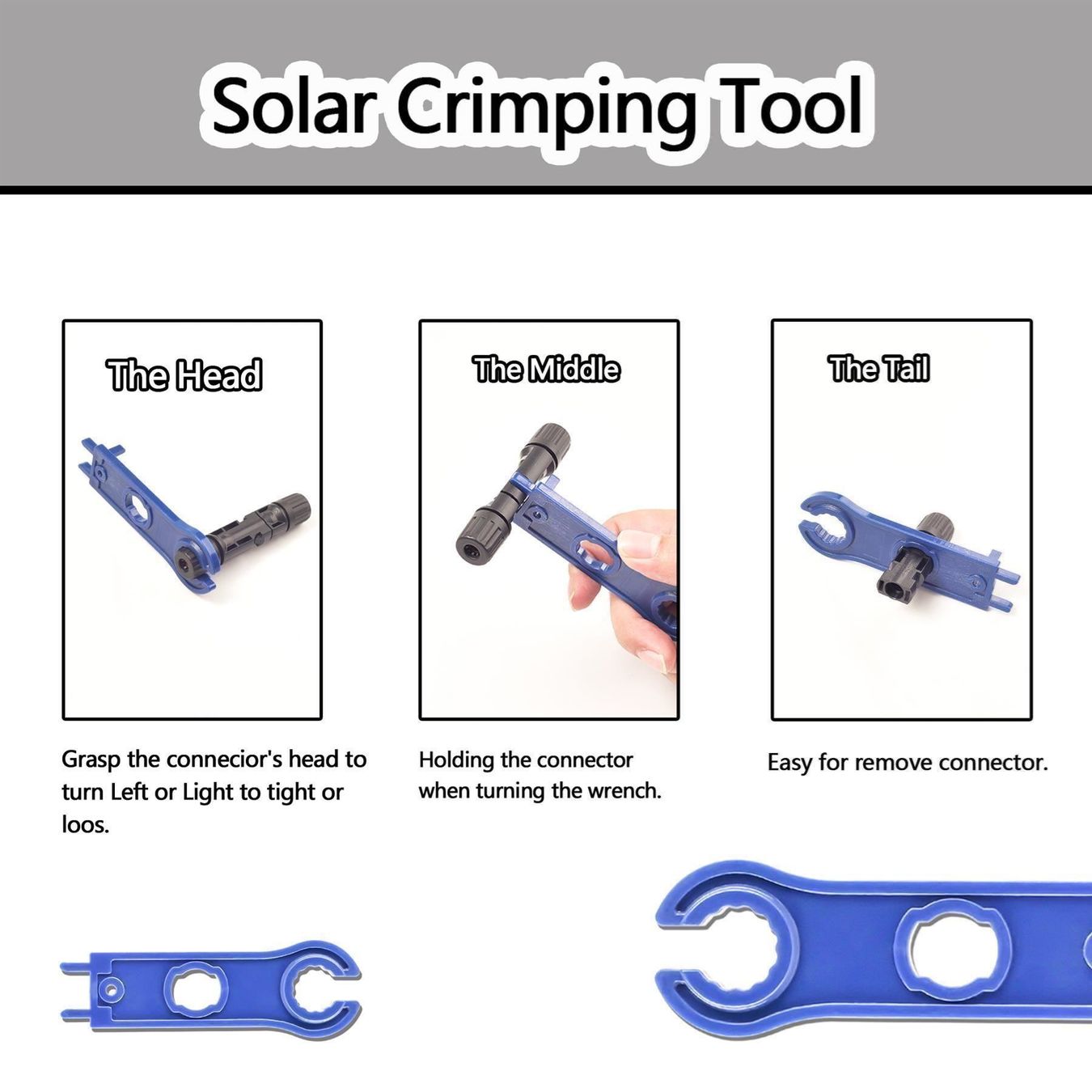 Dispositivi a energia solare: Solar Crimpzange MC4 Werkzeug Set – Nuovo (secondo la descrizione) da Thun venduto da thunshop 5
