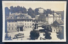 Zürich Rechberg u.Musikschule., Strassenbahn. Tram/ ca. 1930