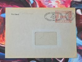 CL31 Enveloppe + Timbre Suisse 1947