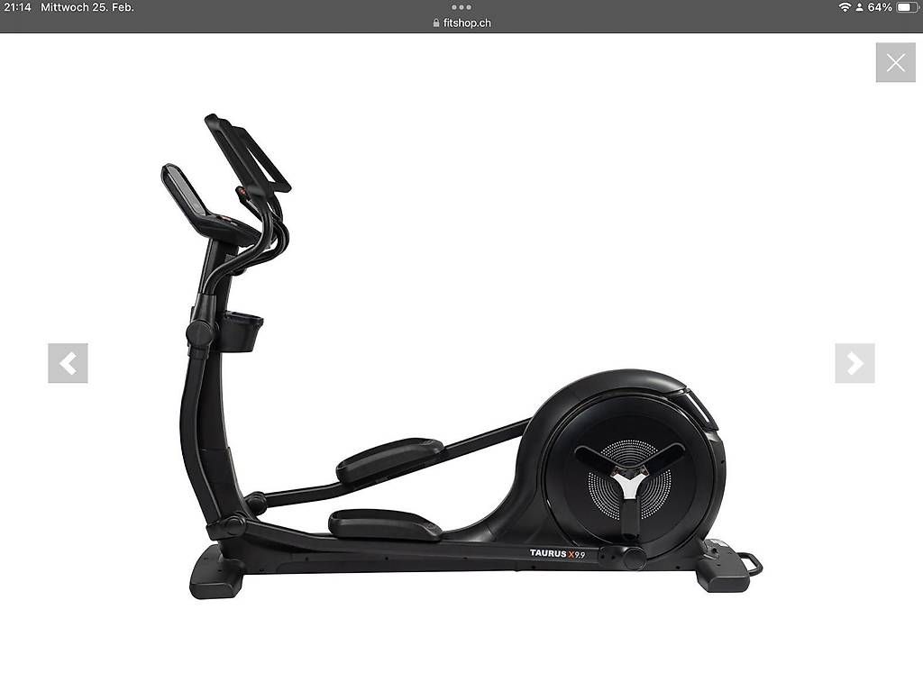 Taurus Vélos d'appartement: TAURUS Crosstrainer kaum benutzt – D'occasion à Uetikon am See par rpi_v5t7 3