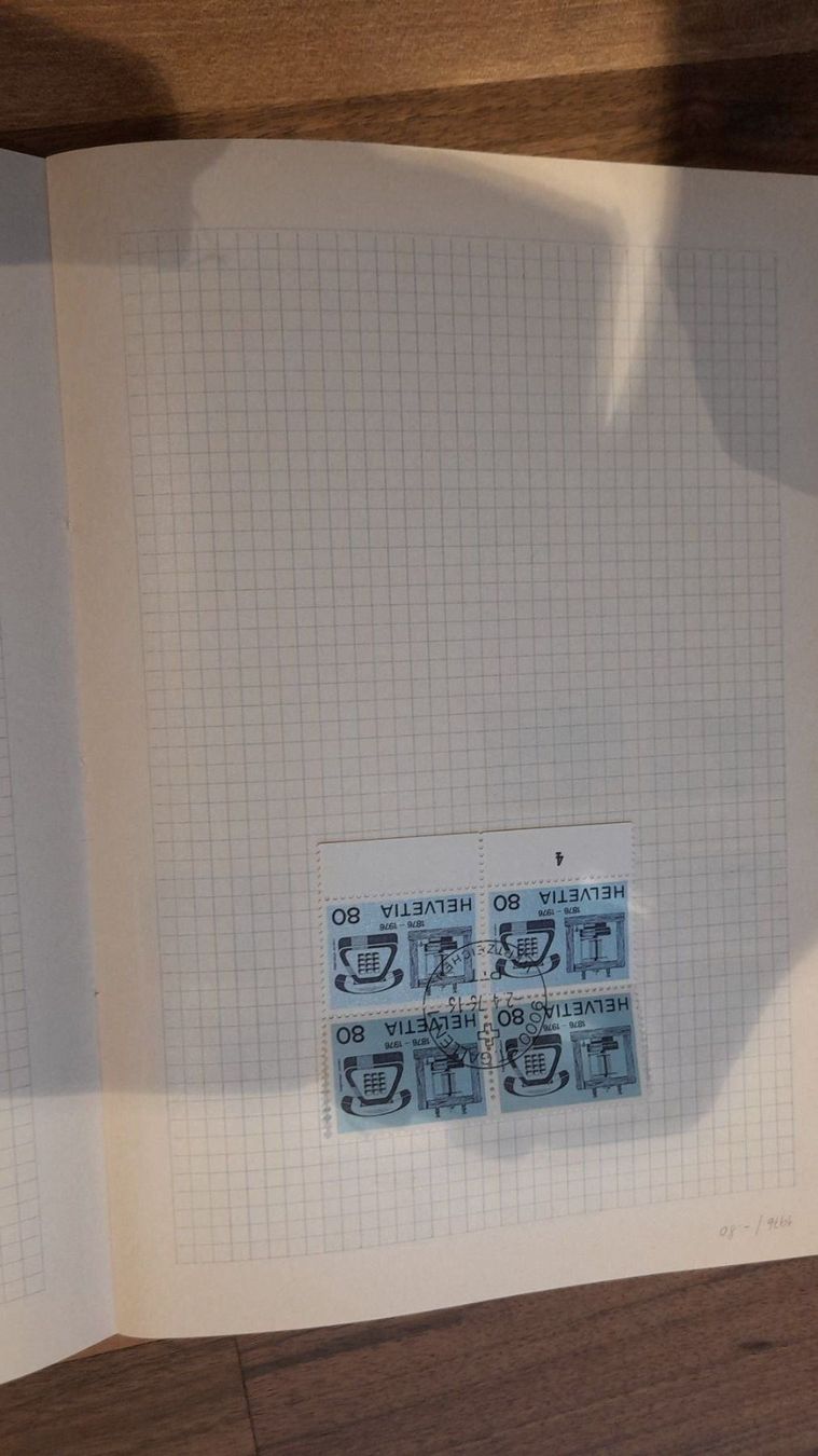 Alle Briefmarken: 1975-1976 – Gebraucht aus Balgach von SIMEON27 4