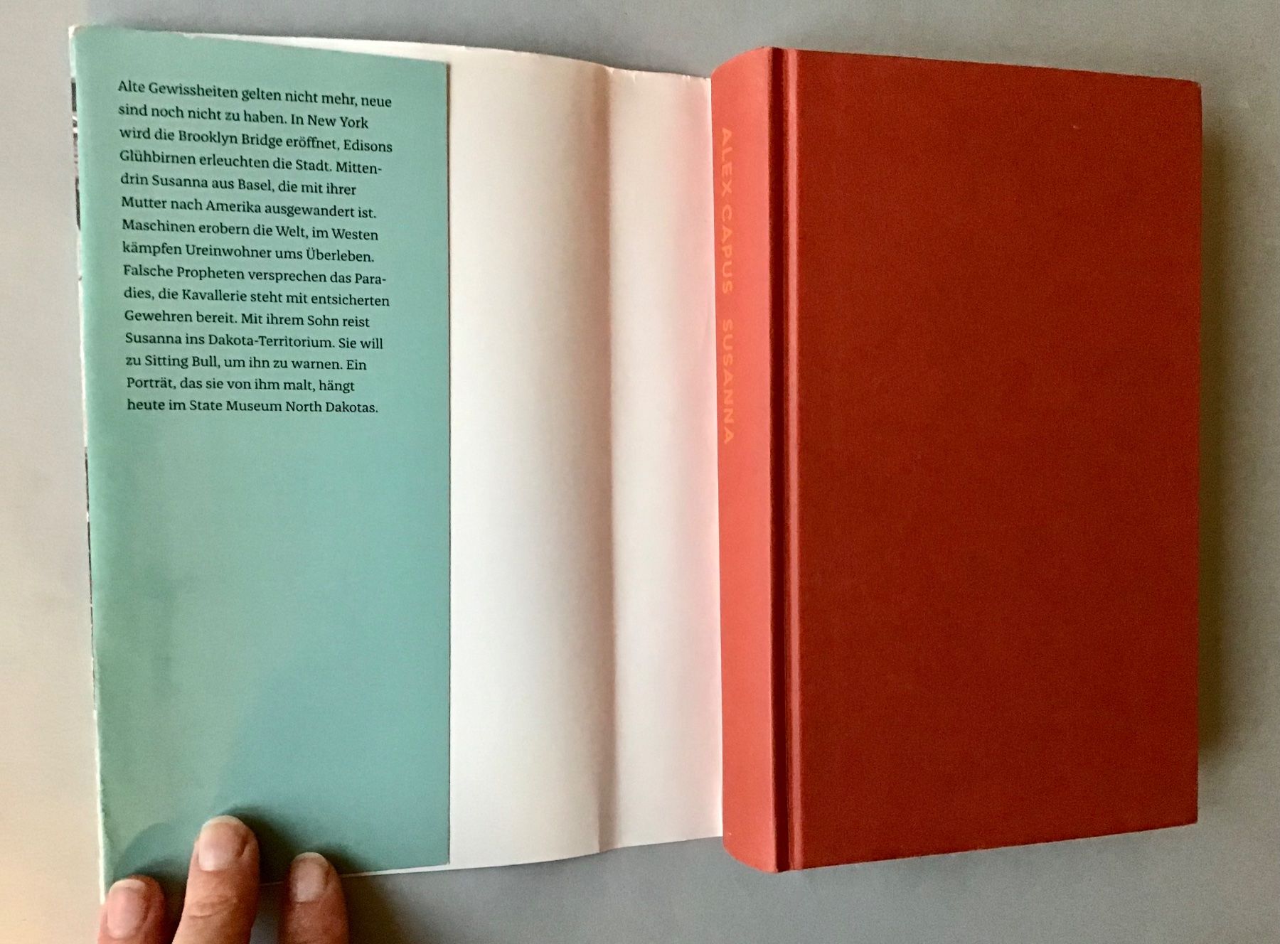 Libri: Alex Capus: Susanna - Roman – Usato da Bubendorf venduto da Alpenheidi 3