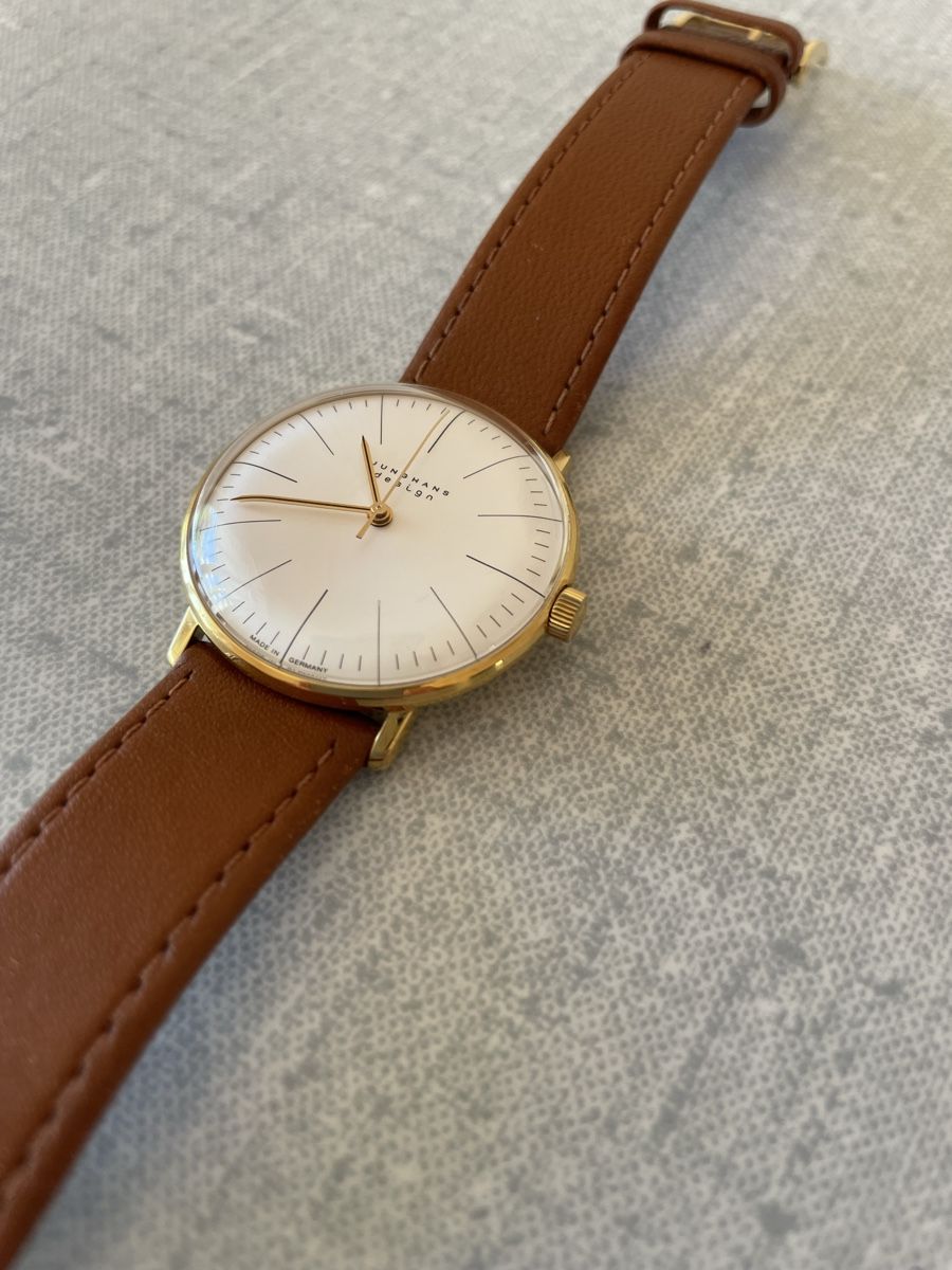 Junghans Orologi: Junghans Max Bill Uhr, Handaufzug - Ref. 27.5703.1509-3765 – Usato da Nidau venduto da miseducated