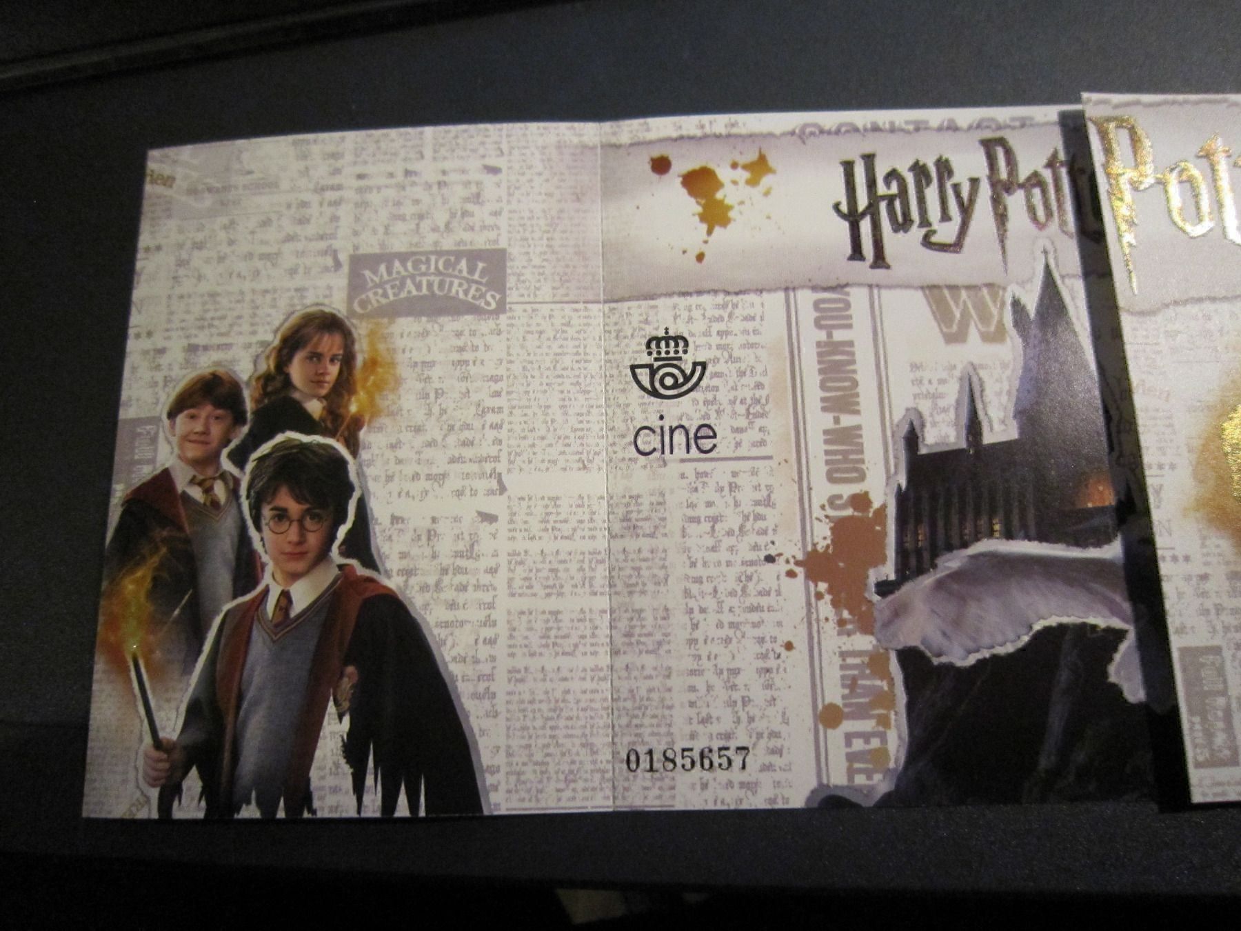 Tutti i francobolli: HARRY POTTER & ESPAGNE – Nuovo (secondo la descrizione) da Grand-Lancy venduto da Jc42 2