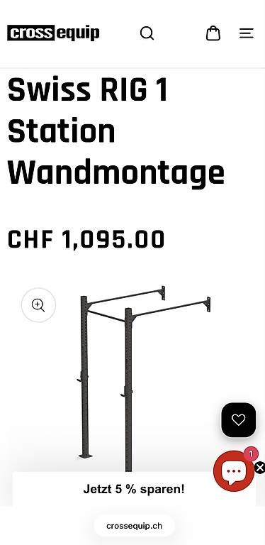 Hometrainer: Fitness Rack – Usato da Hallwil venduto da chilite 1