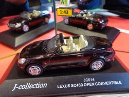 Lexus SC430 Open  1-43 (mit Box) Jcollection  (A1)