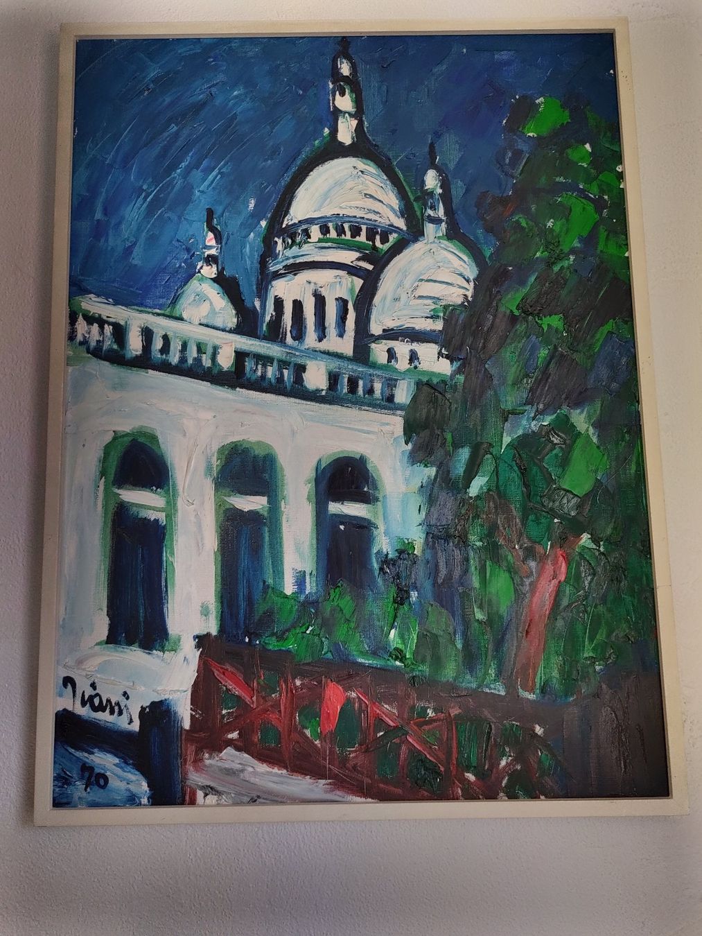 Gemälde: Castiglioni Giani  Sacré Coeur Gemälde – Neu (gemäss Beschreibung) aus Birmenstorf AG von stark27 3