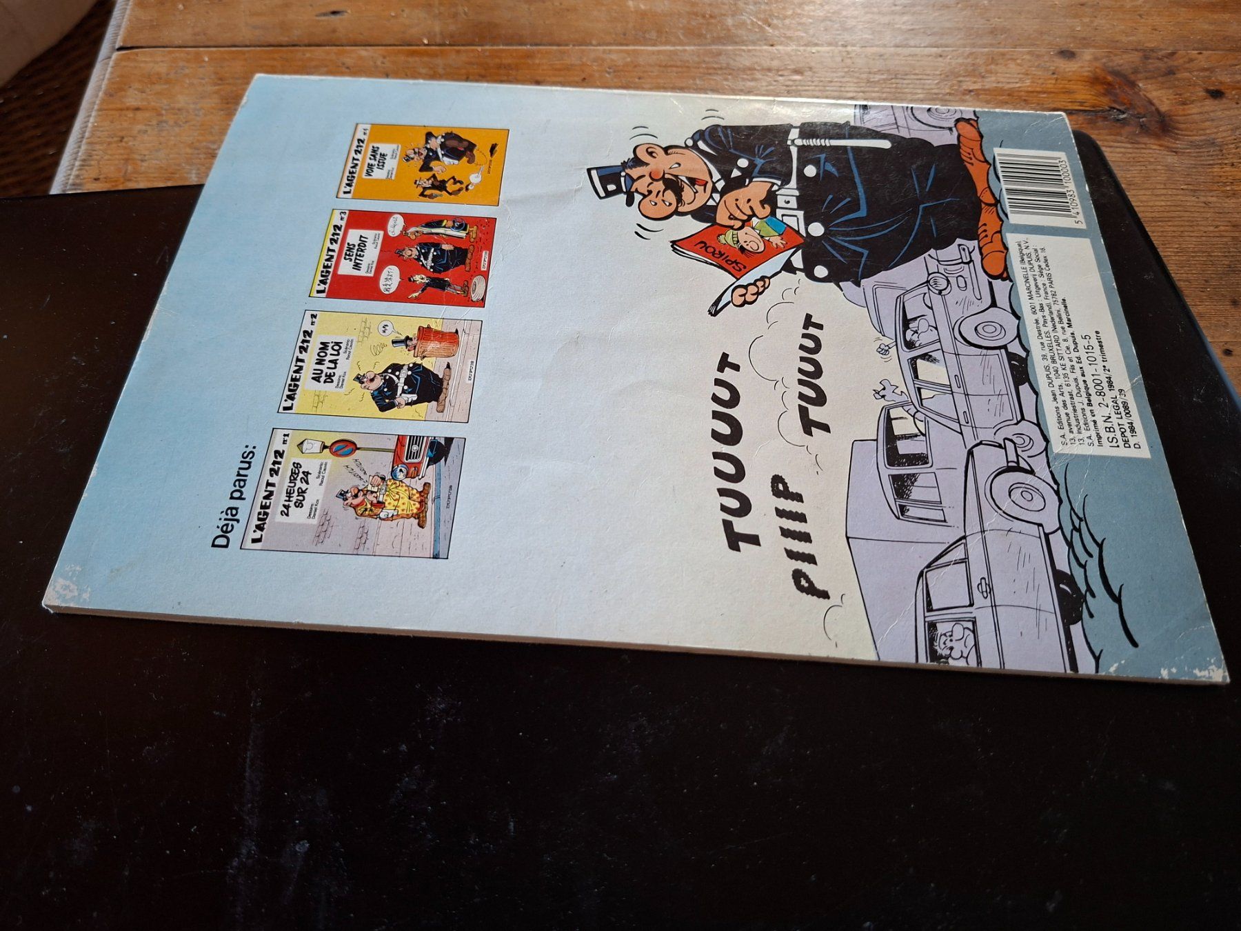 Fumetti: L' AGENT 212 N°4 EO  voie sans issue – Usato da Neuchâtel venduto da skajams 4