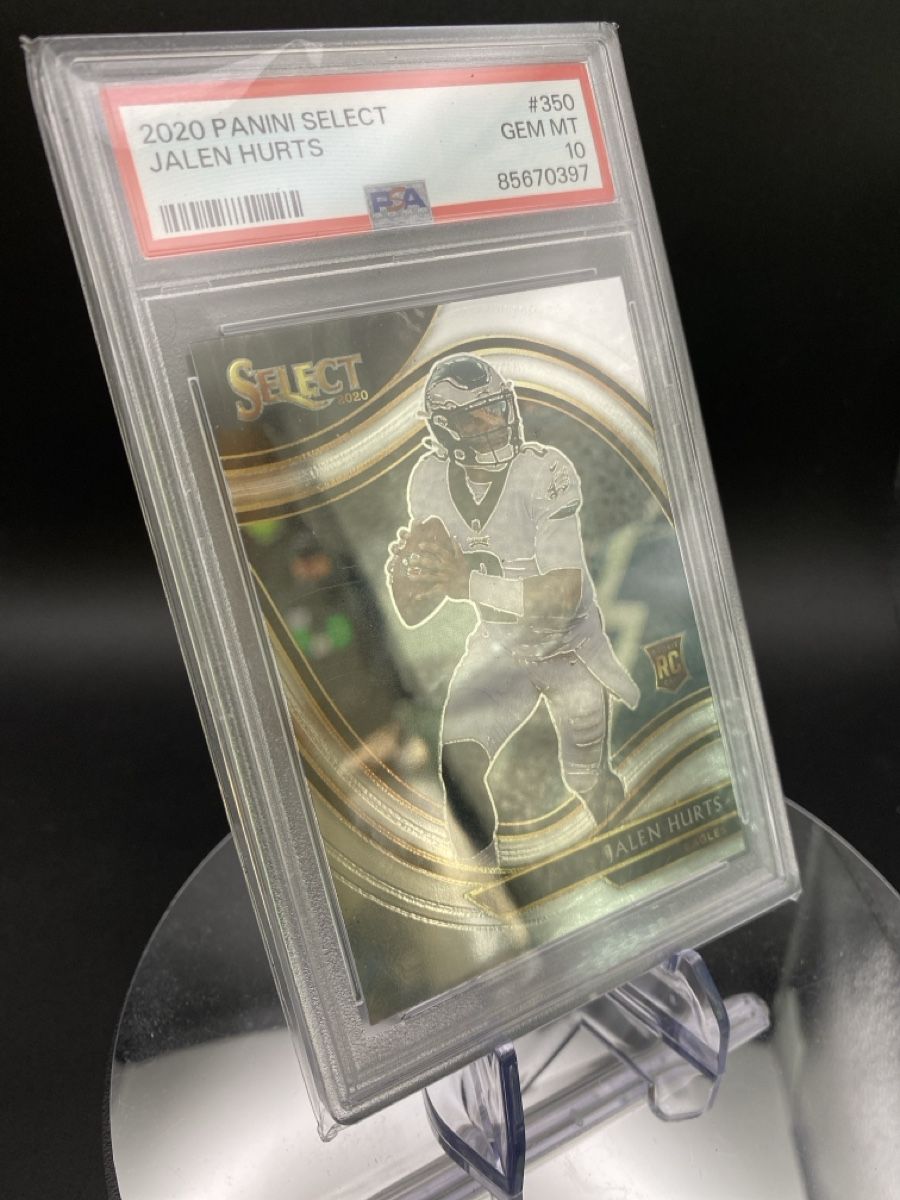 Panini Sammelbilder & Trading cards: 2020 Panini Select Jalen Hurts RC PSA 10 – Neu und originalverpackt aus Deitingen von _mark_ 2