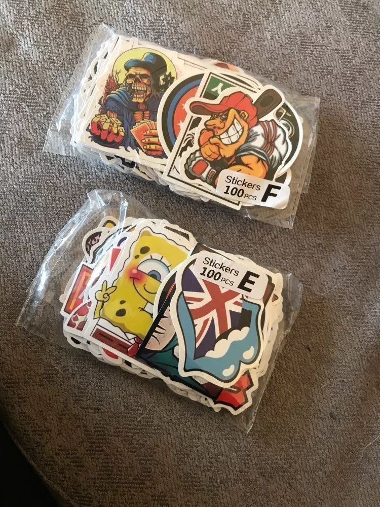 Sticker: 200 Sticker Aufkleber gemischt – Nuovo e nell'imballaggio originale da Winterthur venduto da Neilpryde01 9