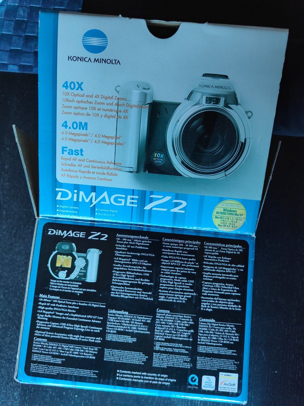 Konica Fotocamera: Konica Minolta DiMAGE Z2 – Usato da Adelboden venduto da sol_fc2q 6