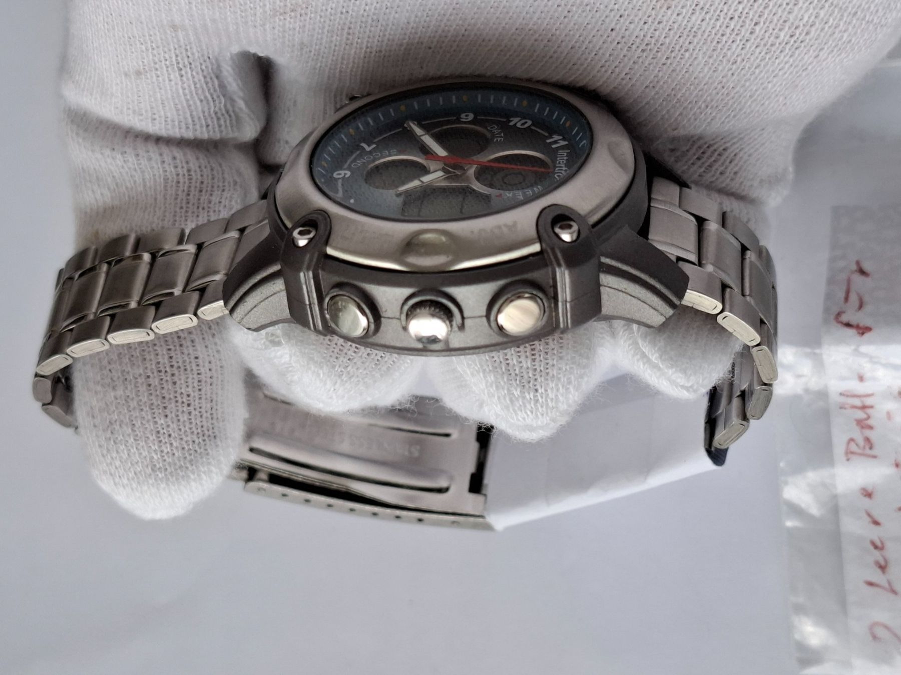 Orologi: Intertronic  Batterien ersetzen, wird als Defekt angeboten – Difettoso da Niedergösgen venduto da Johny10 4