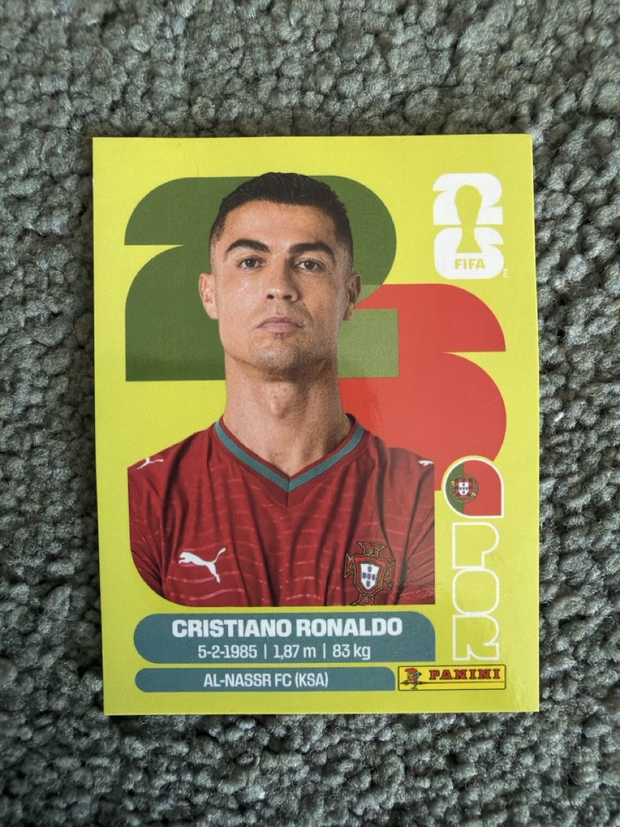 Panini Cartes à collectionner: Panini Sticker Cristiano Ronaldo – Neuf avec emballage d'origine à Gwatt (Thun) par mar_8q6s
