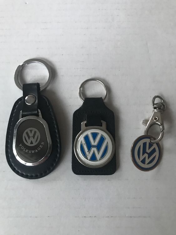 3 VW Schlüsselanhänger