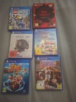 6 PlayStation 4 Spiele Konvolut diverse Titel gebraucht