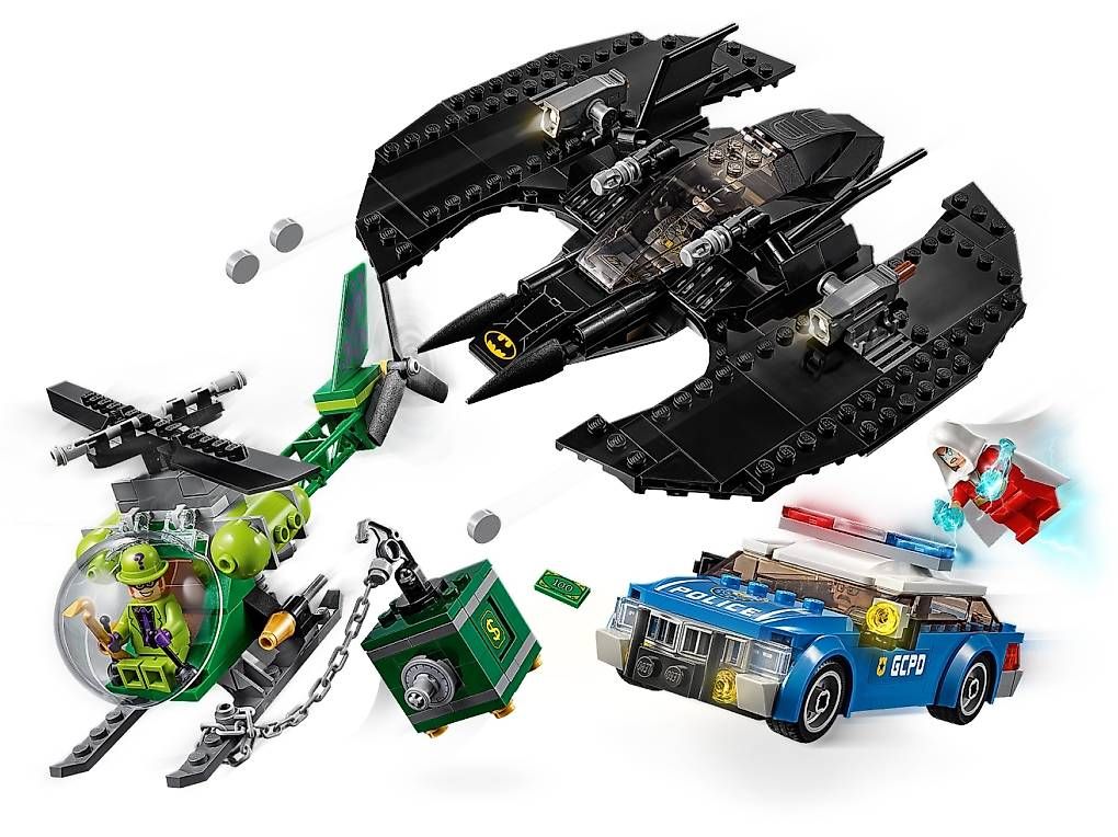 Kit di costruzioni: Lego Batman Batwing and the Riddler heist – Usato da Hünibach venduto da SnoediSnoedi