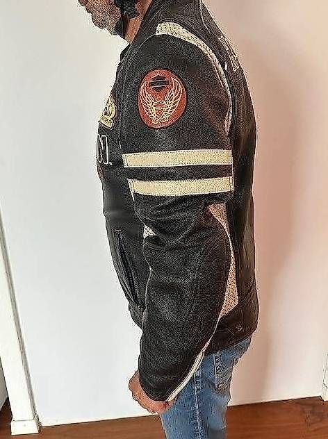 Jacken: Original Harley Davidson Sommer Leder-Jacke – Gebraucht aus Wallisellen von Danro 3
