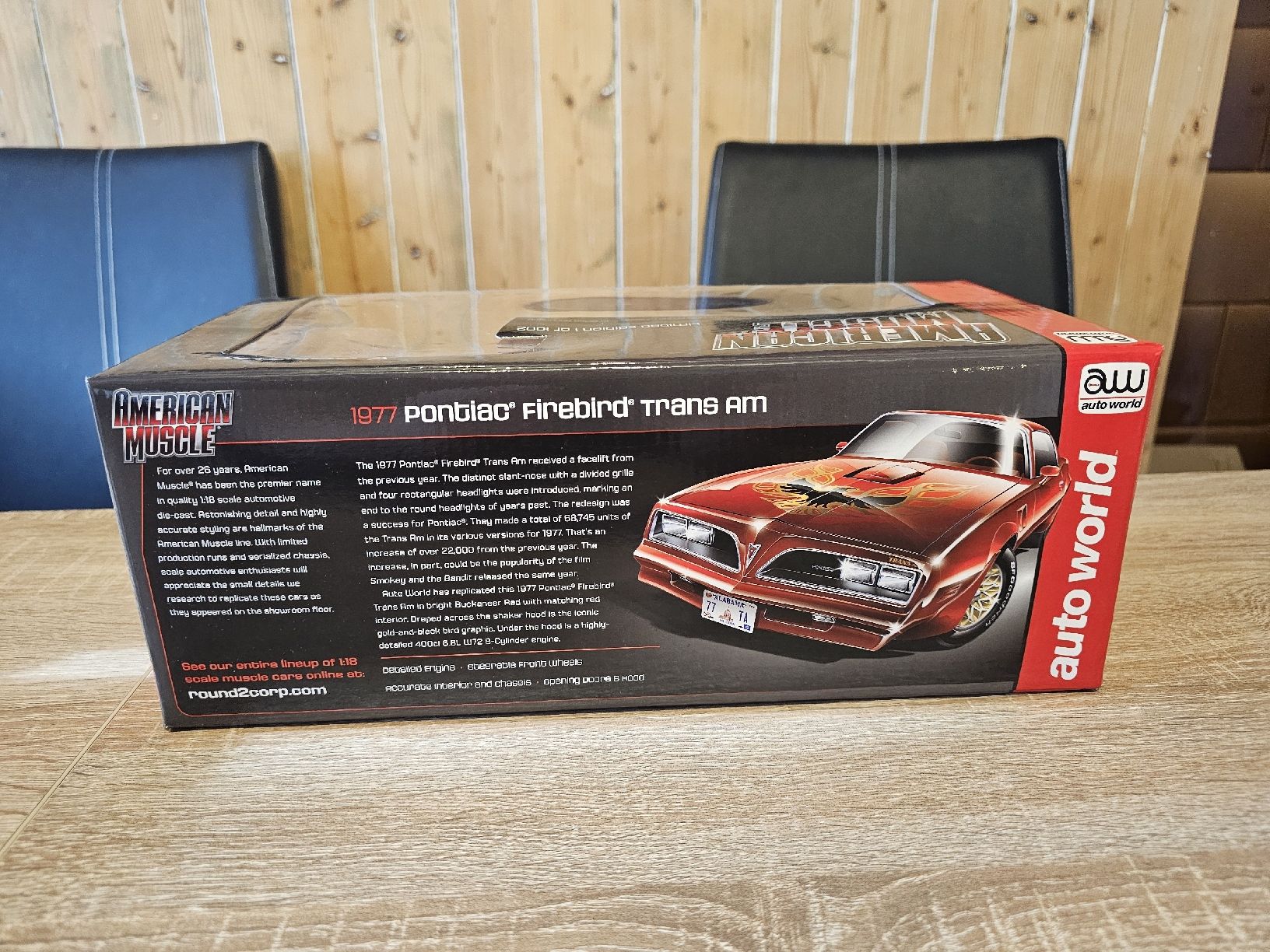 Pontiac Modellini d'auto: Rarer 1977 Pontiac Trans Am 1:18 – Nuovo e nell'imballaggio originale da Goldingen venduto da Muscle_Cars84 2