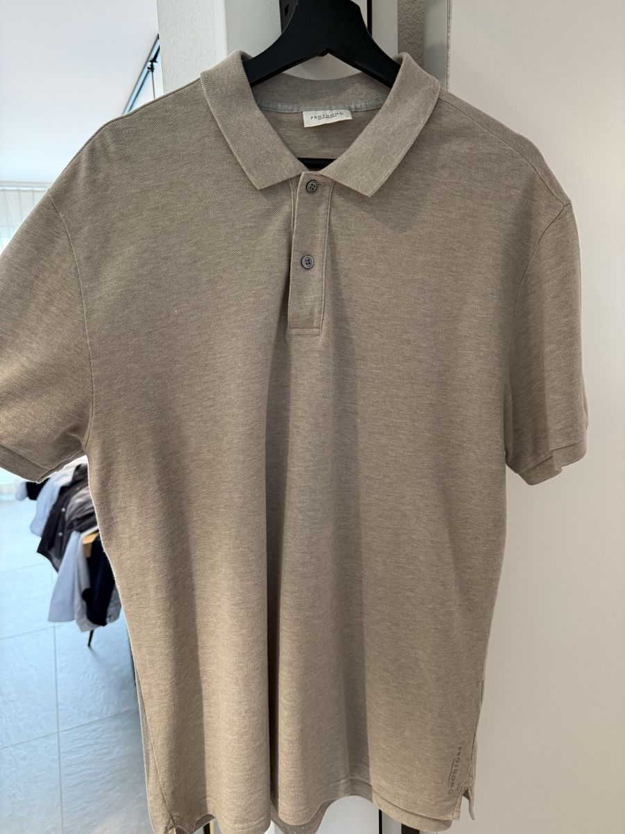 Magliette Polo: Profuomo Poloshirt Greige, Gr. L – Nuovo (secondo la descrizione) da Ottenbach venduto da ygi95