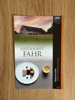 Restaurant FAHR 2 für 1 Gourmet Menü