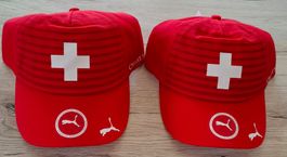 2x Neu und OVP Puma Hopp Schweiiz Kappe.