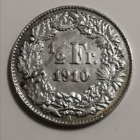 50 Rappen 1910 Silber