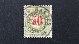 Vollstempel LES RASSES  près Ste. CROIX  30.VII.07    86