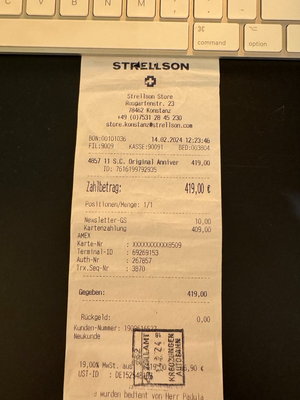 Strellson Jacken: Strellson Jacke - S.C. Original Anniversary Limited Edition – Neu (gemäss Beschreibung) aus Dübendorf von svma 8