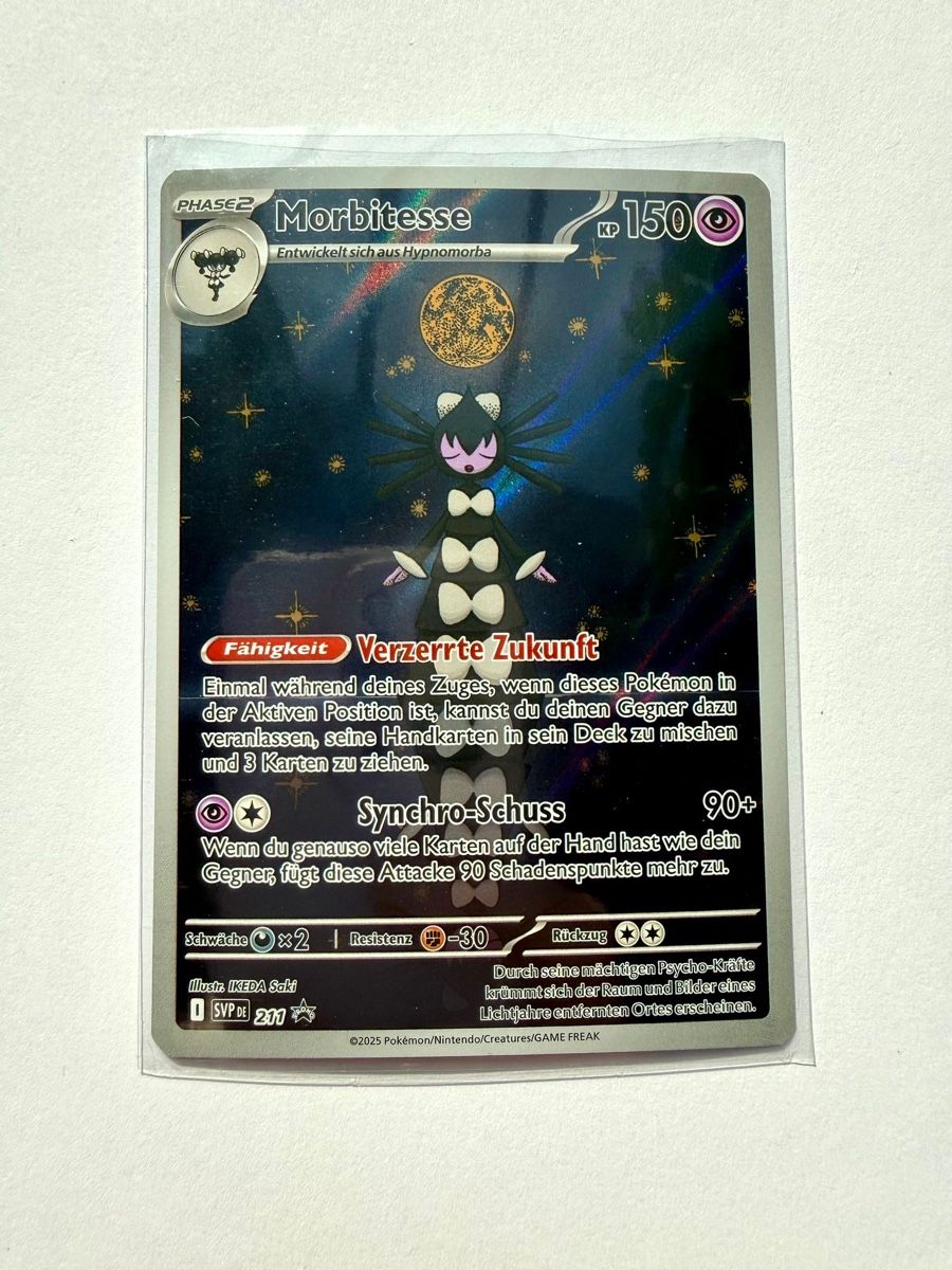 Pokémon Carte collezionabili: Pokemon SVP Morbitesse 211 DE – Nuovo (secondo la descrizione) da Läufelfingen venduto da Seraphim13
