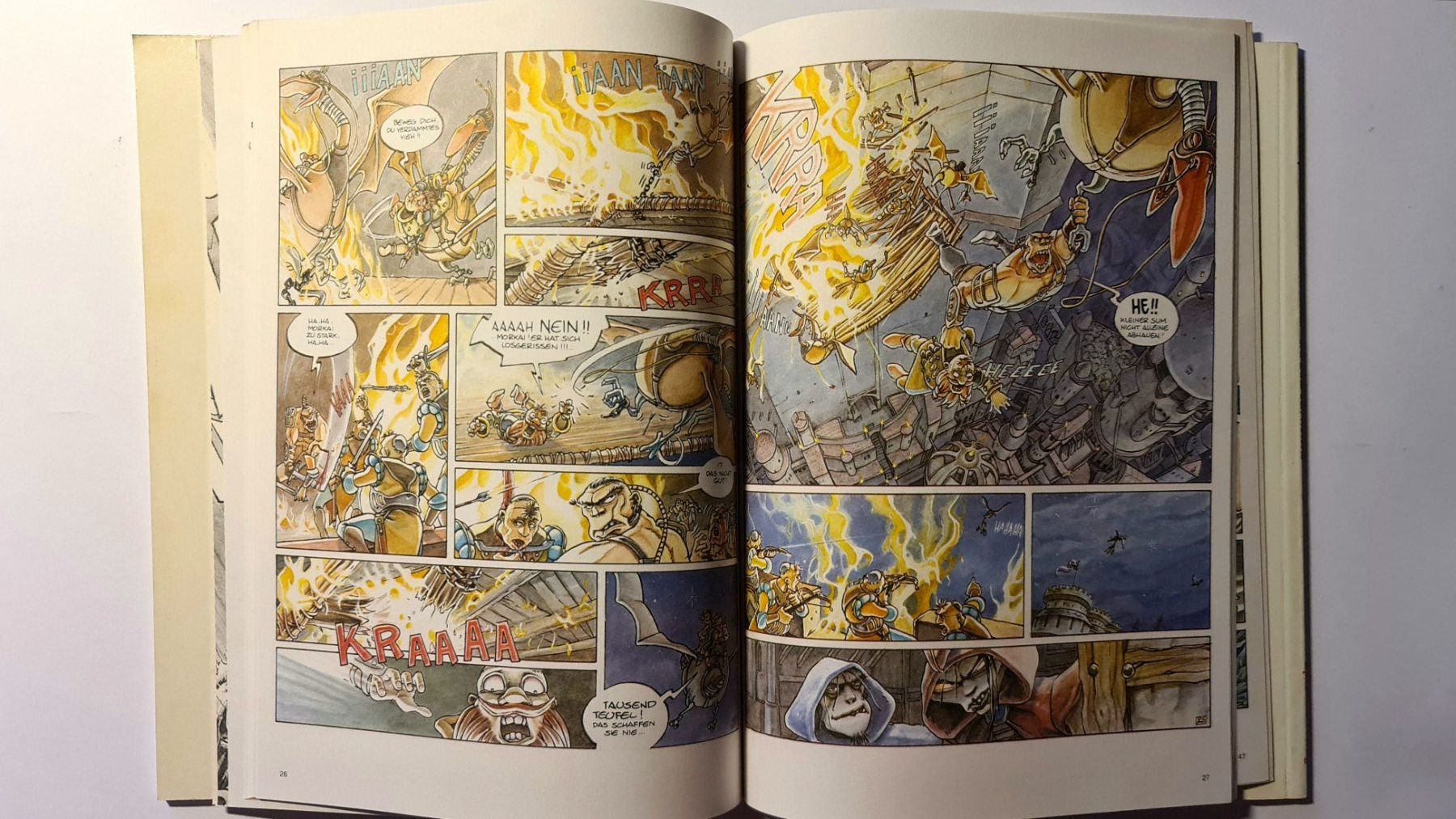 Fumetti: Zeit der Asche 1-3, Schwer Metall Comics, Chevalier & Segur – Usato da Aesch BL venduto da pri_fp8t 2