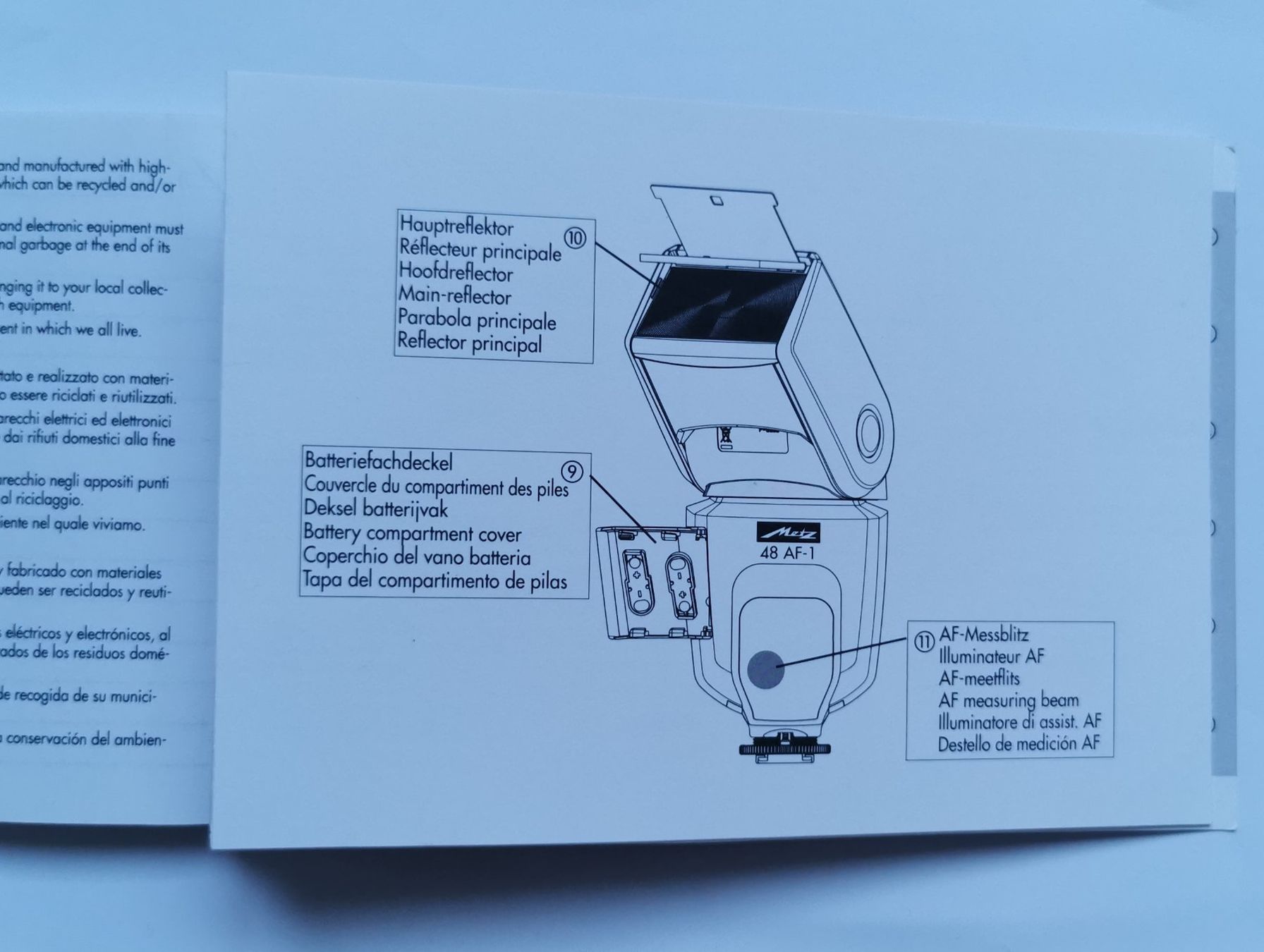 Mecablitz Flash: Metz MECABLITZ 48 AF-1 digital – Usato da Birsfelden venduto da dsc_f8gx 8