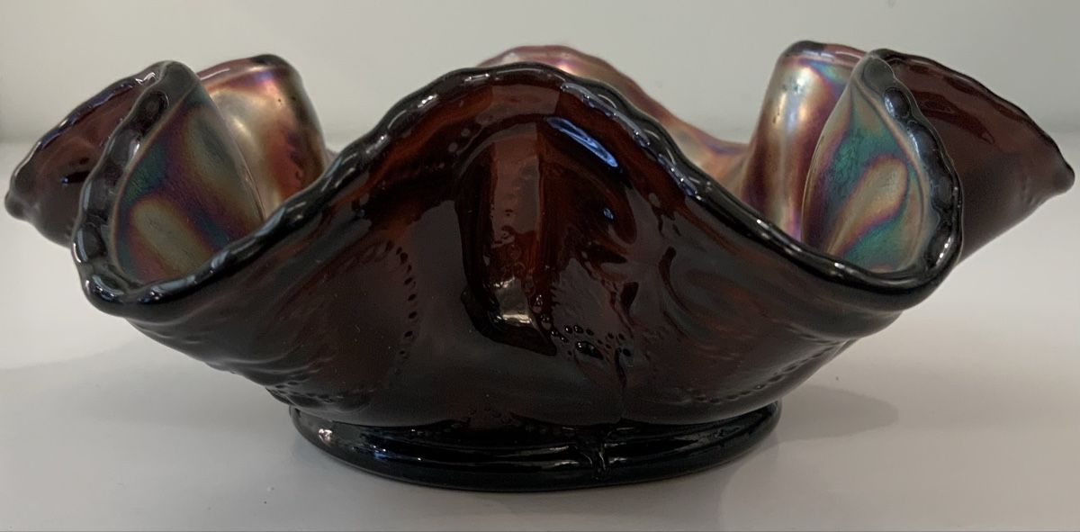 Piatti di portata: Coupe en verre irisé – Usato da rolle venduto da Tontonjulot 3