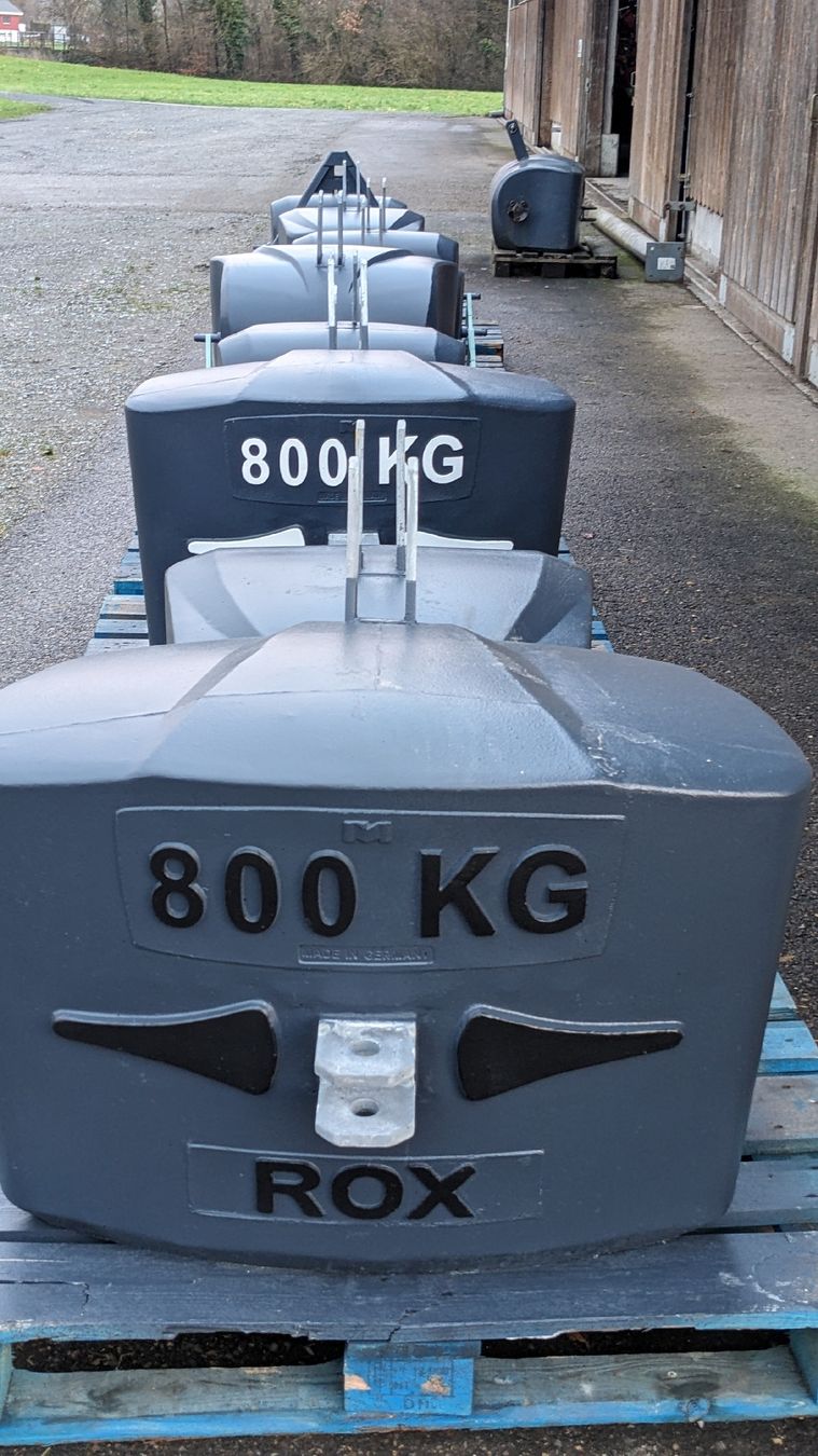 Trattori: ROX Beton-Gewichte 800 KG  Kat 2 – Nuovo e nell'imballaggio originale da Emmen venduto da Tyupi
