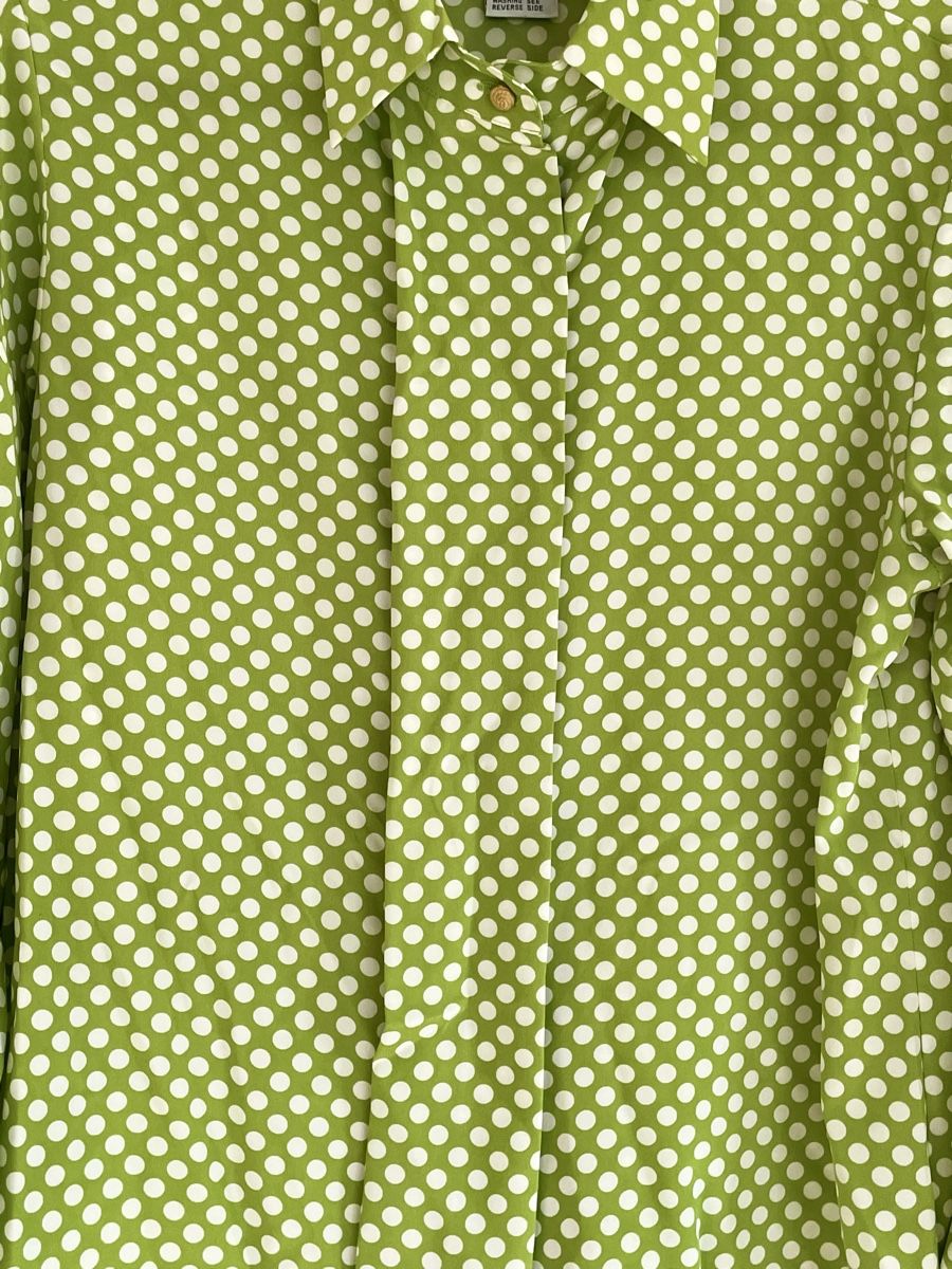 Blusen: Vintage Evan Picone Polka dots Blouse size M – Gebraucht aus Richterswil von Prangins9 6