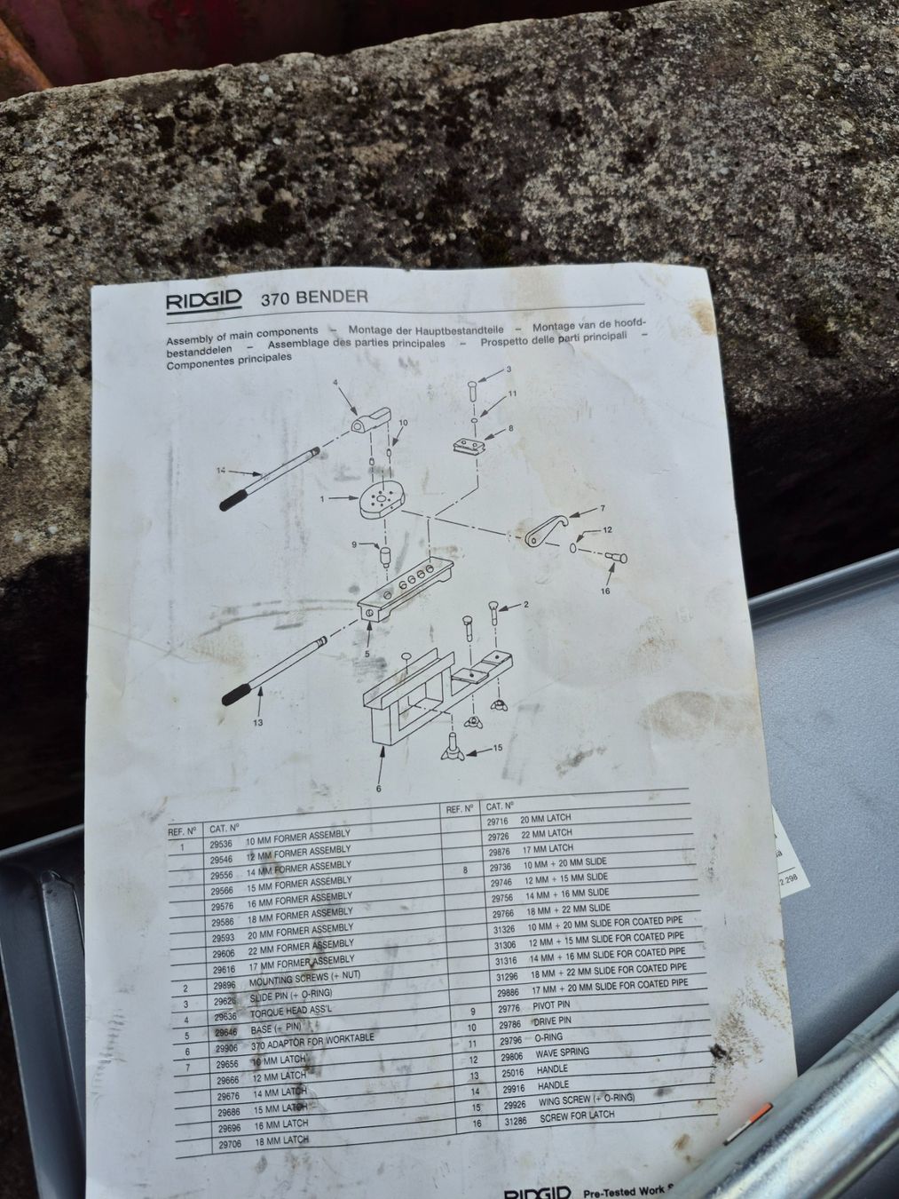 Ridgid Tous les outils: RIDGID Rohrbiegeapparat – D'occasion à Wetzikon ZH par sgier1969 4