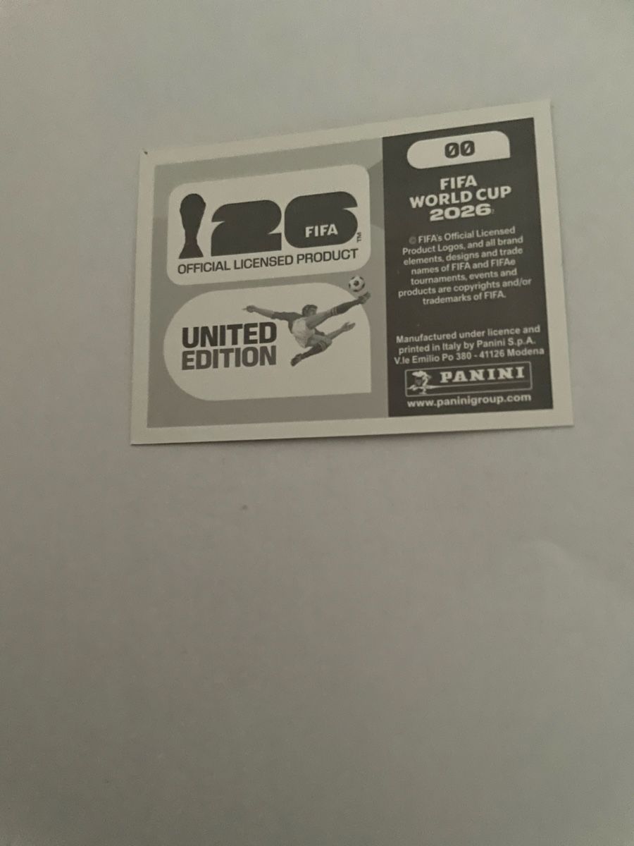 Panini Sammelbilder & Trading cards: FIFA WM 2026 00 – Neu (gemäss Beschreibung) aus Winterthur von Cobraforce 1