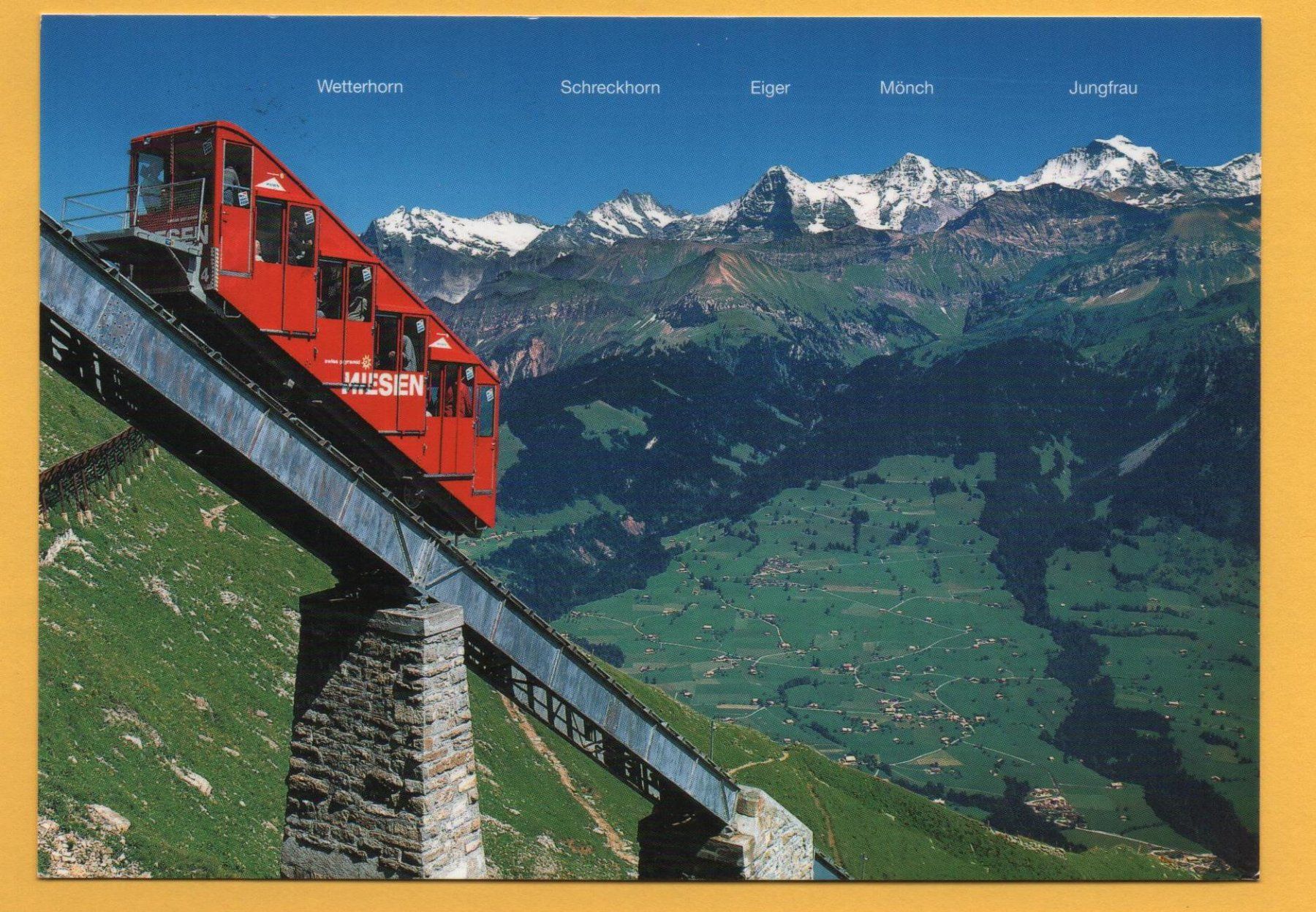 Ansichtskarten: ADELBODEN Niesenbahn – Gebraucht aus Jona von philajona