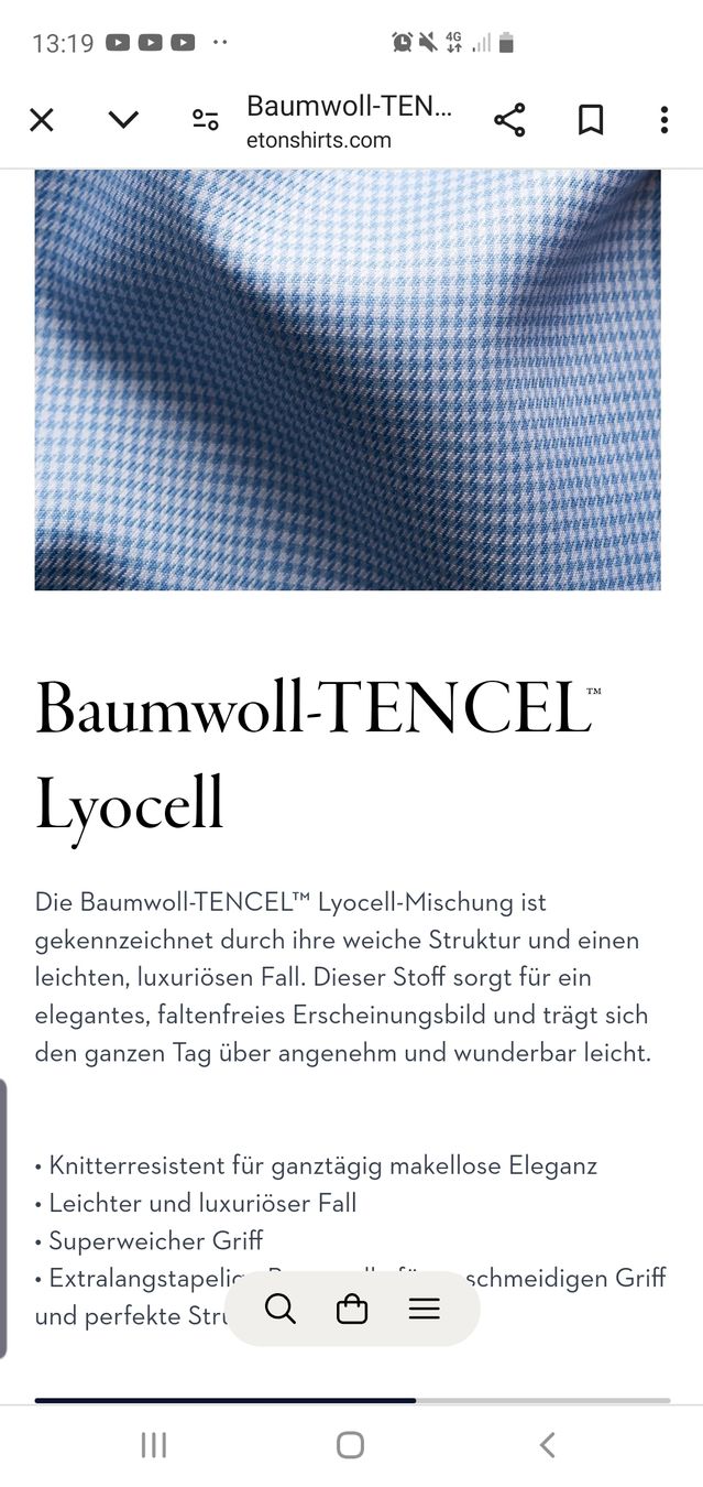 Hemden: Eton, Hemd, 38, Slim Fit, Neuwertig – Neu (gemäss Beschreibung) aus Winterthur von Sjull 6