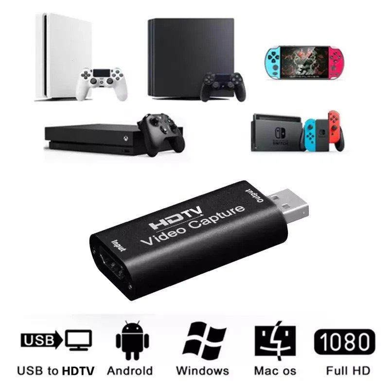 Konverter: 4K Video Capture  HDMI auf USB Full HD 1080P – Neu (gemäss Beschreibung) aus Kirchdorf AG von Apost008