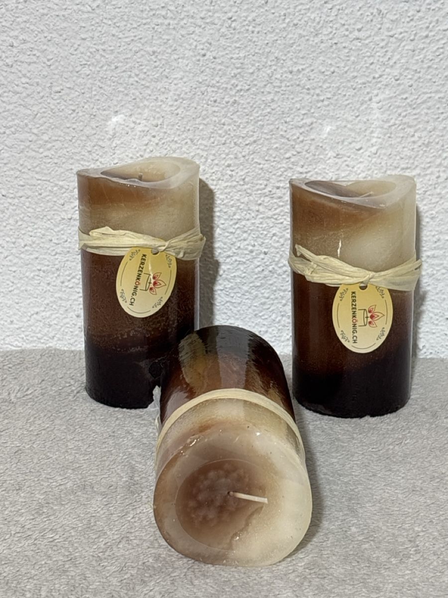 Candele: 3 Duftkerzen Coffee 7,3 x 14 cm – Nuovo e nell'imballaggio originale da Oberegg venduto da MR-shop 1