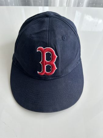 Boston Red Sox Cap Youth MLB Team Apparel Blue Red