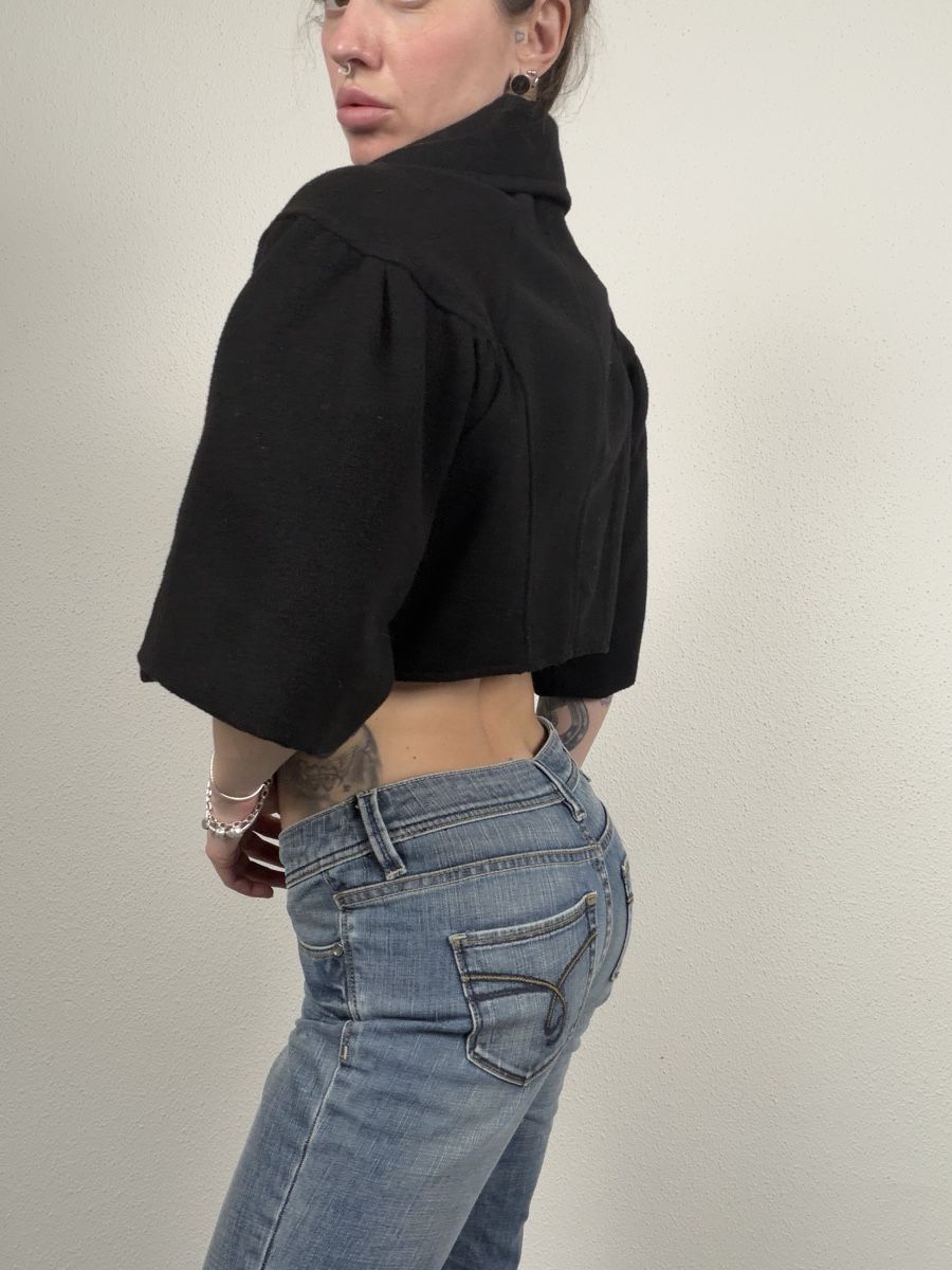 Giacche: Vintage Y2K Cropped Jacket coat – Usato da Knonau venduto da Grapesvintage 3