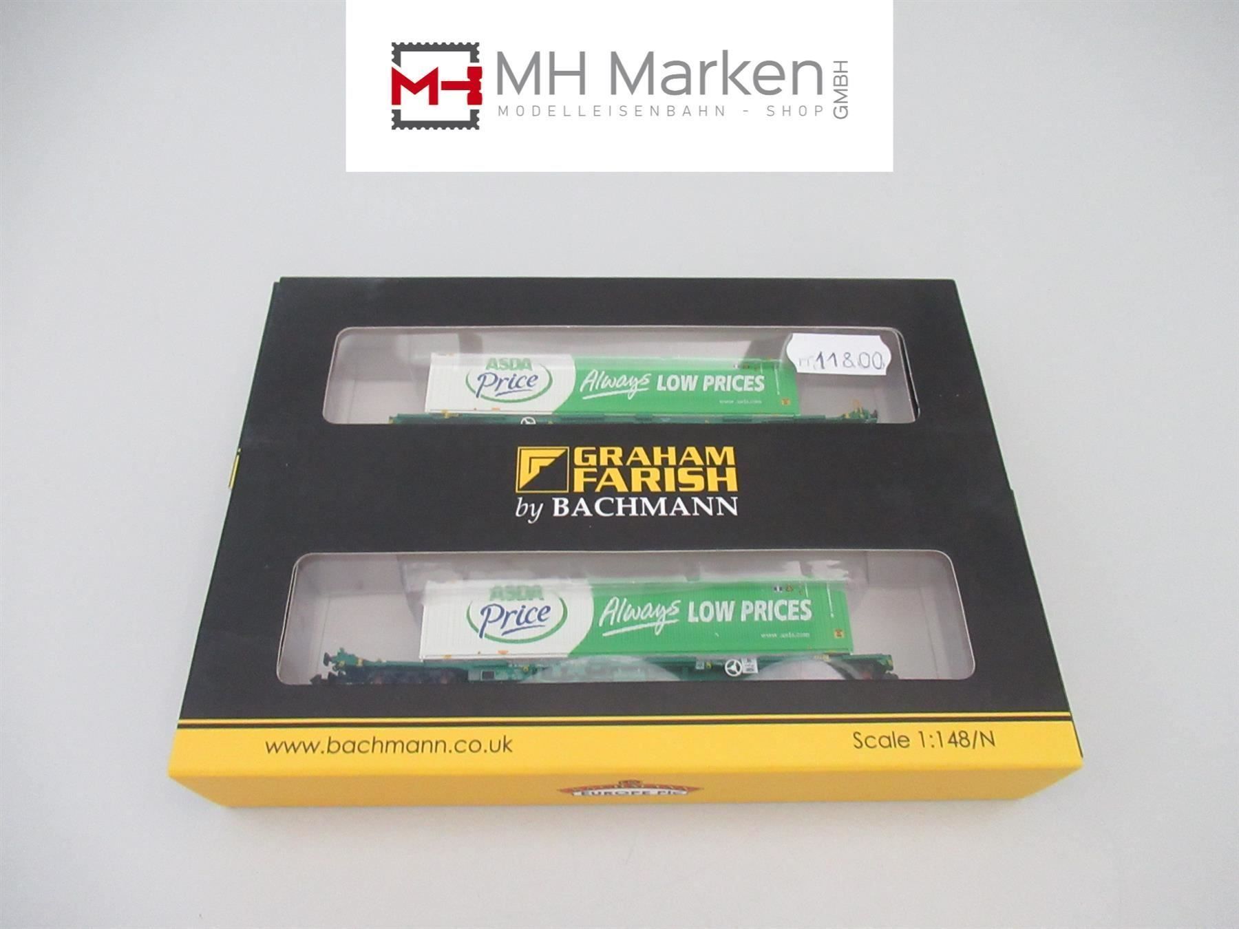Modelleisenbahnen: Graham Farish 377-368 Intermodal Wagon British Railways N – Gebraucht aus Basel von mhmarken