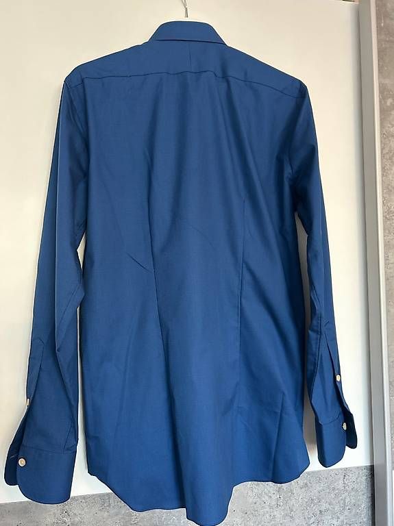 Camicie: Hemd dunkelblau Olymp Signature Grösse 40 – Nuovo (secondo la descrizione) da Niederglatt ZH venduto da Julia_4 4