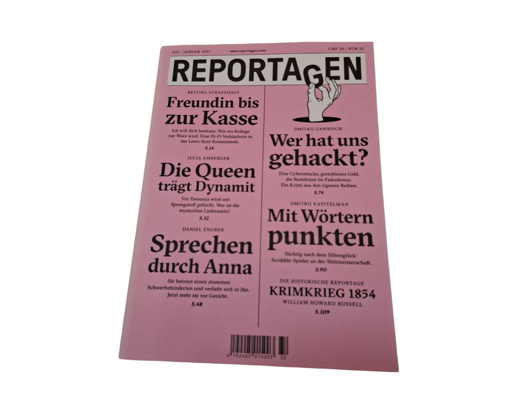 Zeitschriften & Magazine: REPORTAGEN NR. 32 Januar 2017 – Gebraucht aus Wil SG von Restwert_Wil